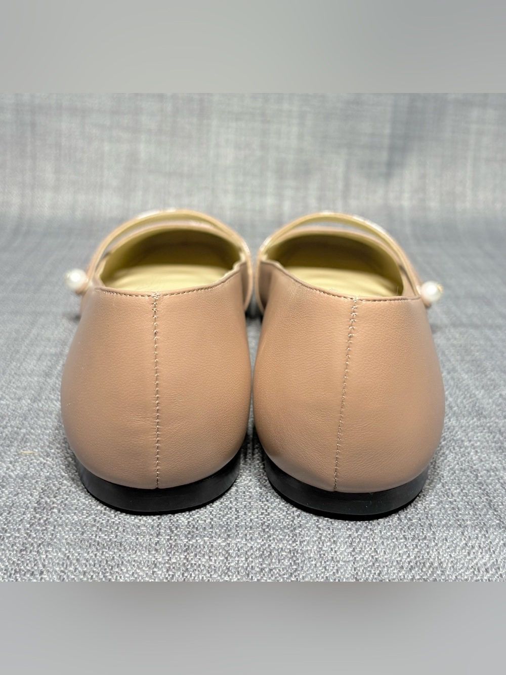 Jimmy Choo Elisa Cap Toe Ballet Flats Ballet Pink EU 38 / US 8 - Picture 5 of 8